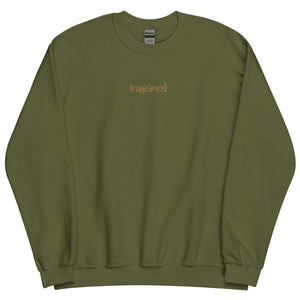 INSPIRED Sweatshirt {Embroidered}