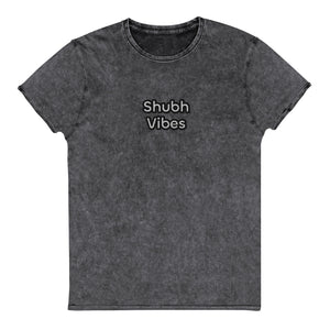 SHUBH (Good) VIBES Denim T-Shirt