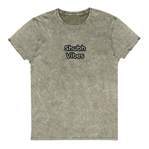 SHUBH (Good) VIBES Denim T-Shirt