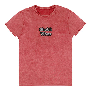 SHUBH (Good) VIBES Denim T-Shirt