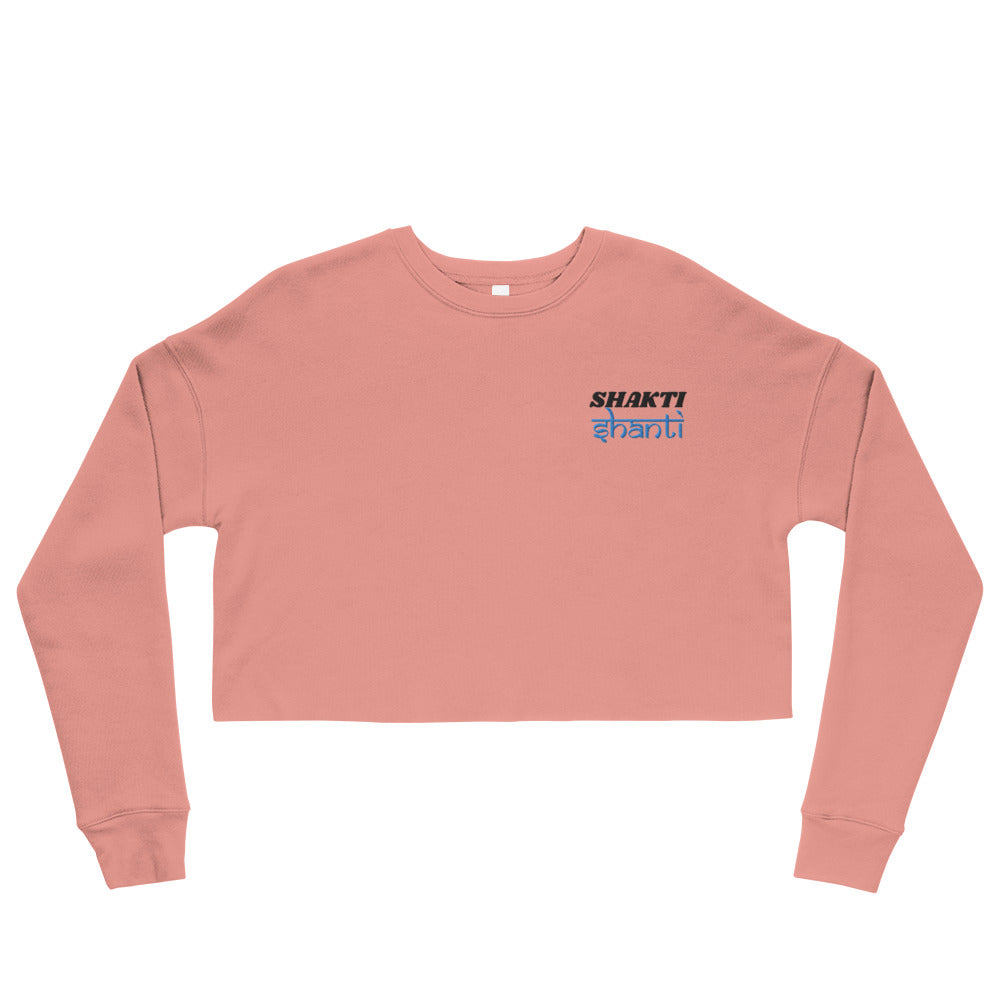 SHAKTI SHANTI Crop Sweatshirt