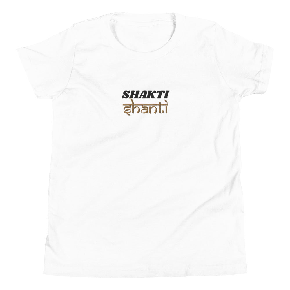 SHAKTI SHANTI Youth Short Sleeve T-Shirt