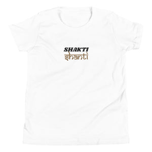 SHAKTI SHANTI Youth Short Sleeve T-Shirt